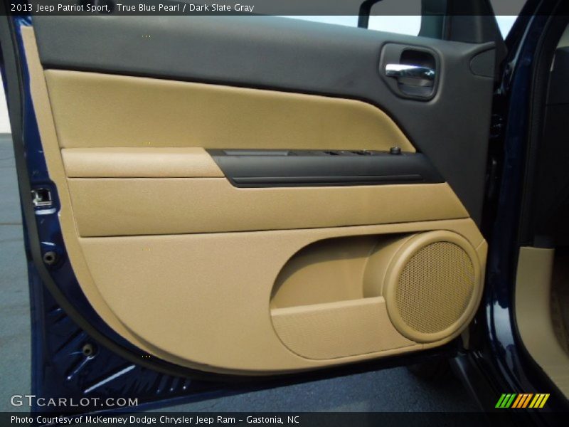 True Blue Pearl / Dark Slate Gray 2013 Jeep Patriot Sport