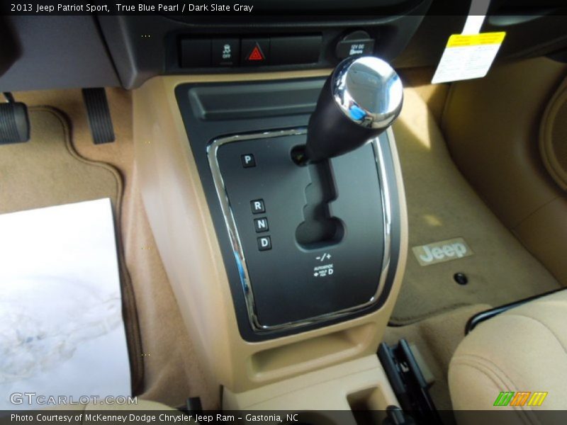  2013 Patriot Sport CVT II Automatic Shifter