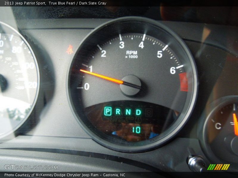 True Blue Pearl / Dark Slate Gray 2013 Jeep Patriot Sport