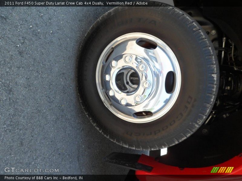  2011 F450 Super Duty Lariat Crew Cab 4x4 Dually Wheel