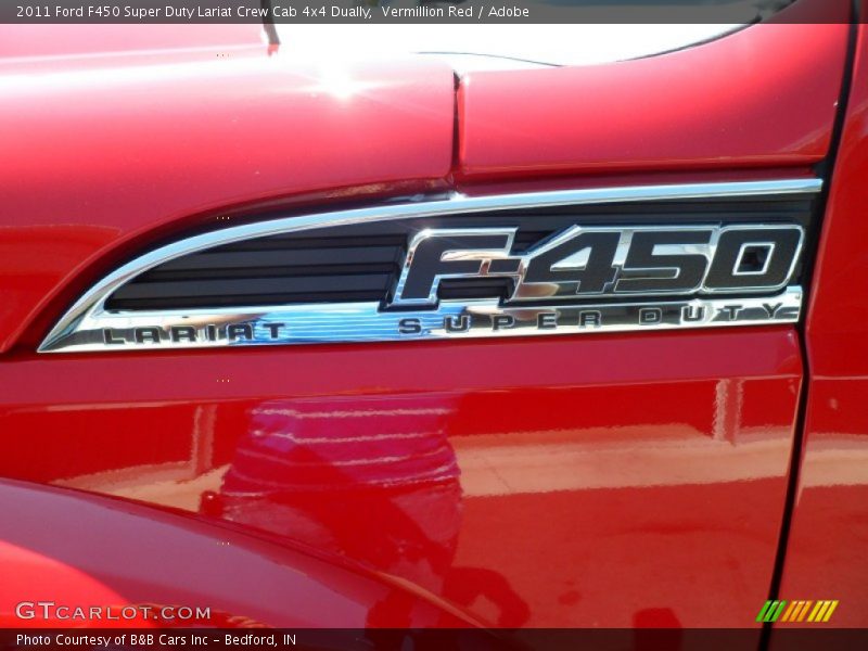  2011 F450 Super Duty Lariat Crew Cab 4x4 Dually Logo