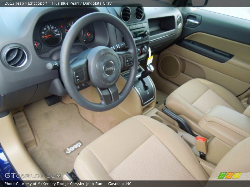 Dark Slate Gray Interior - 2013 Patriot Sport 