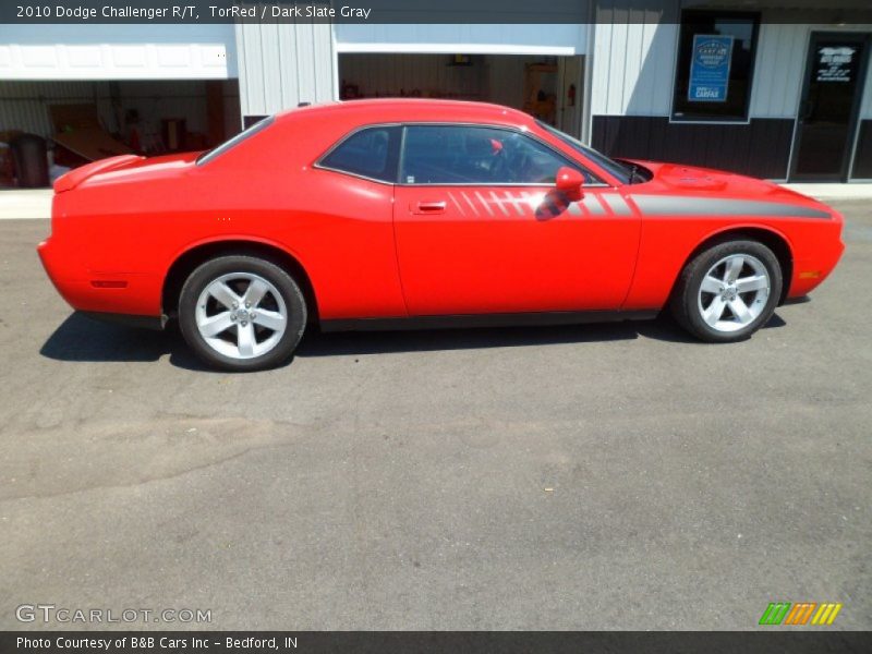 TorRed / Dark Slate Gray 2010 Dodge Challenger R/T