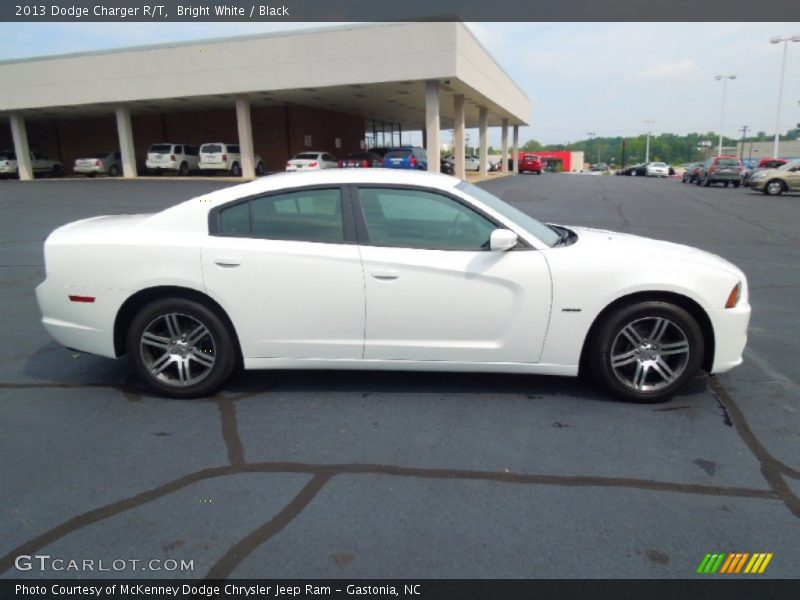 Bright White / Black 2013 Dodge Charger R/T