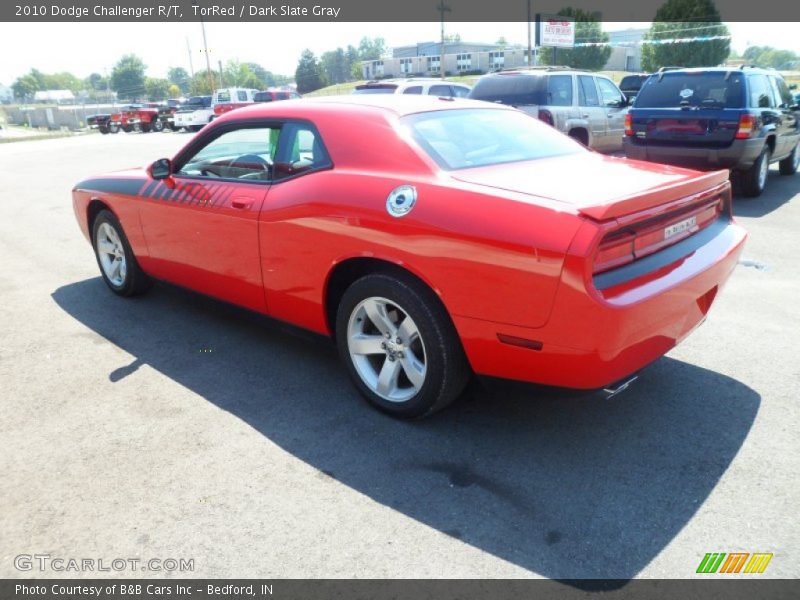 TorRed / Dark Slate Gray 2010 Dodge Challenger R/T