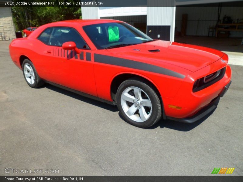 TorRed / Dark Slate Gray 2010 Dodge Challenger R/T