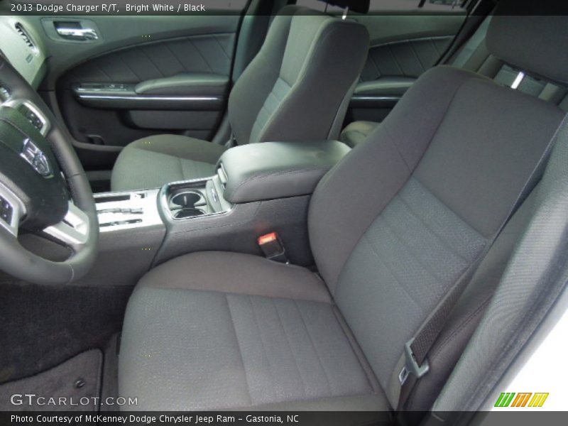 Bright White / Black 2013 Dodge Charger R/T