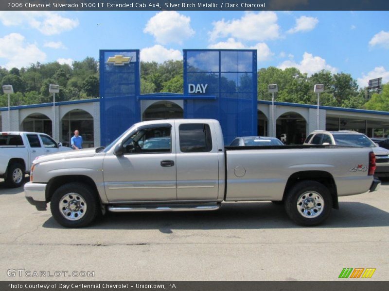 Silver Birch Metallic / Dark Charcoal 2006 Chevrolet Silverado 1500 LT Extended Cab 4x4