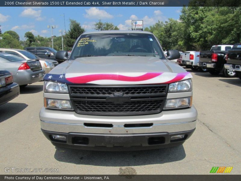 Silver Birch Metallic / Dark Charcoal 2006 Chevrolet Silverado 1500 LT Extended Cab 4x4