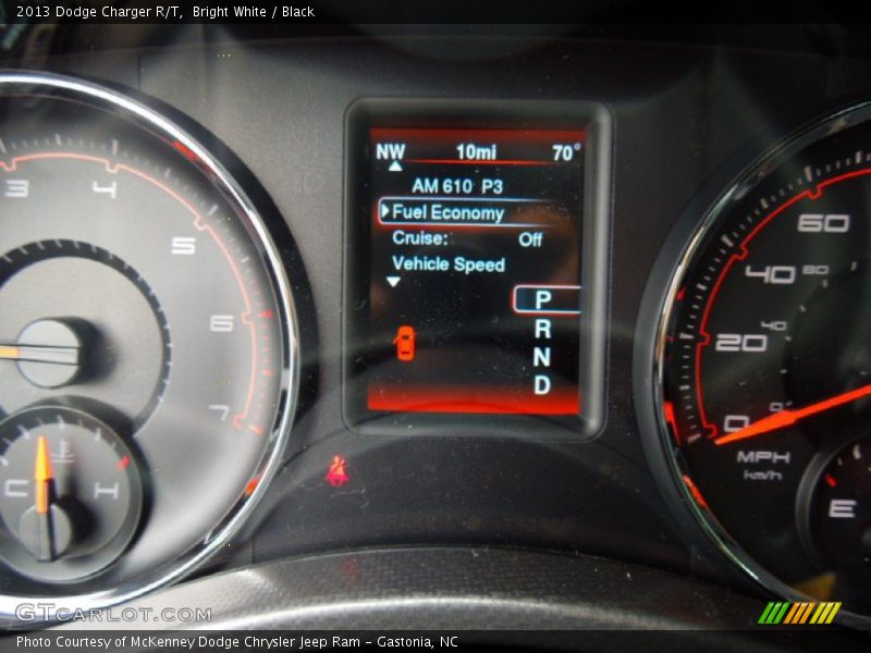 Bright White / Black 2013 Dodge Charger R/T