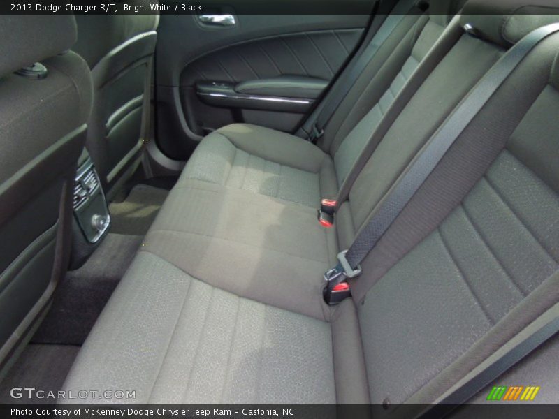 Bright White / Black 2013 Dodge Charger R/T