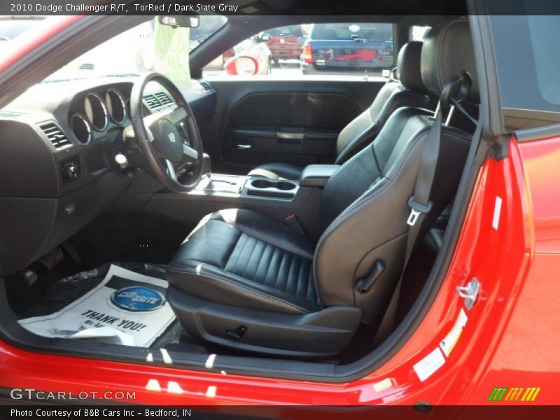 TorRed / Dark Slate Gray 2010 Dodge Challenger R/T