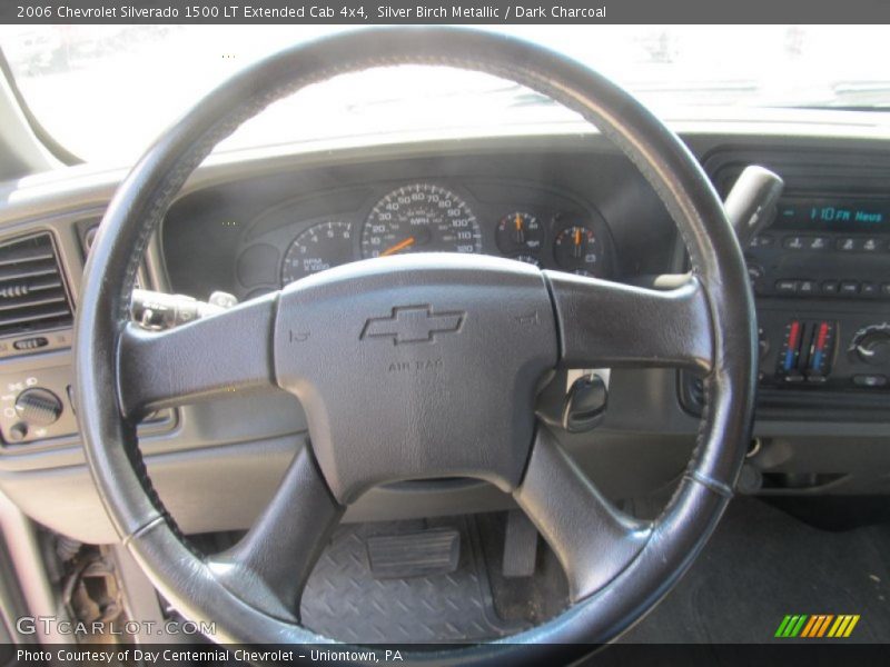 Silver Birch Metallic / Dark Charcoal 2006 Chevrolet Silverado 1500 LT Extended Cab 4x4