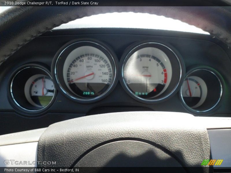 TorRed / Dark Slate Gray 2010 Dodge Challenger R/T