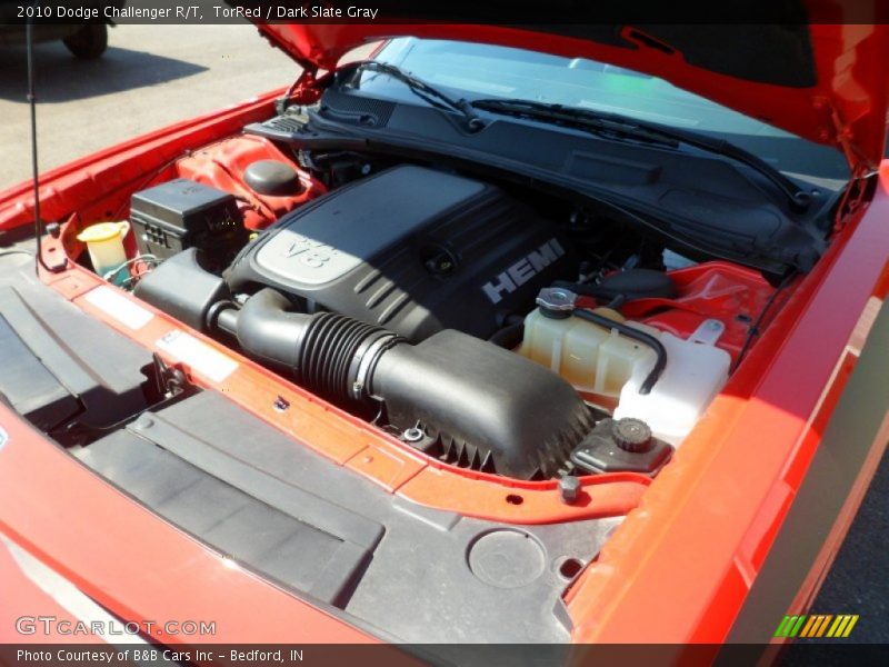 TorRed / Dark Slate Gray 2010 Dodge Challenger R/T