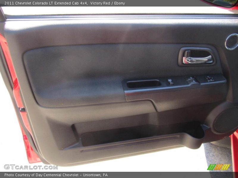 Victory Red / Ebony 2011 Chevrolet Colorado LT Extended Cab 4x4