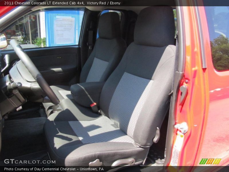 Front Seat of 2011 Colorado LT Extended Cab 4x4