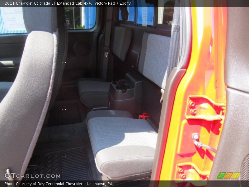 Victory Red / Ebony 2011 Chevrolet Colorado LT Extended Cab 4x4