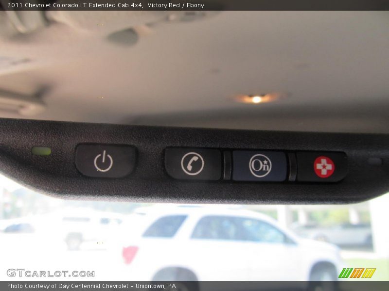 Victory Red / Ebony 2011 Chevrolet Colorado LT Extended Cab 4x4