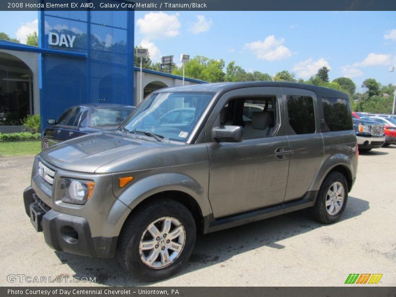 Galaxy Gray Metallic / Titanium/Black 2008 Honda Element EX AWD