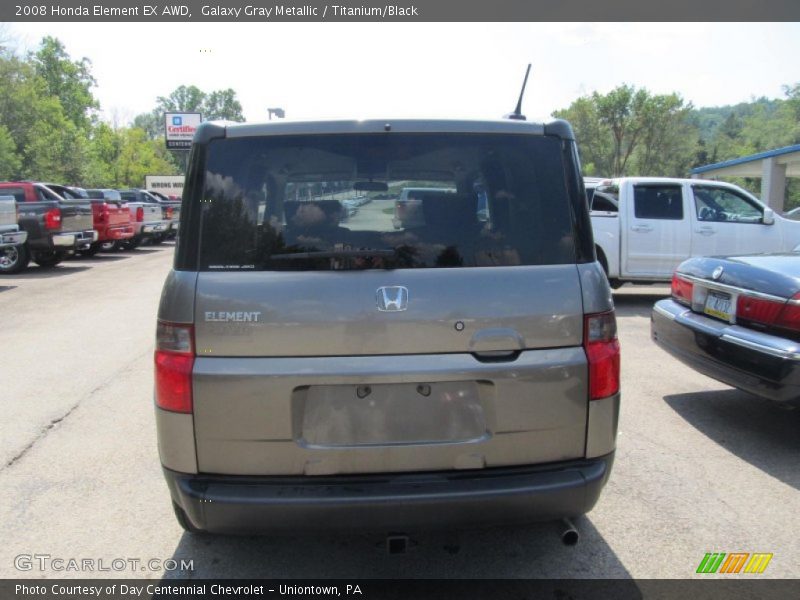 Galaxy Gray Metallic / Titanium/Black 2008 Honda Element EX AWD