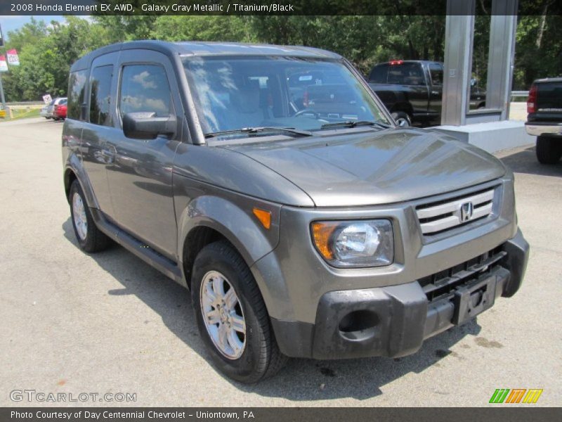 Galaxy Gray Metallic / Titanium/Black 2008 Honda Element EX AWD