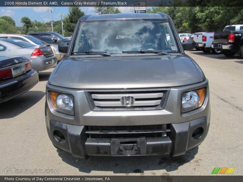Galaxy Gray Metallic / Titanium/Black 2008 Honda Element EX AWD