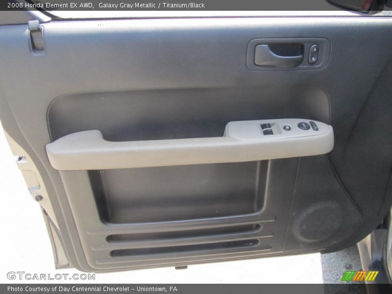 Galaxy Gray Metallic / Titanium/Black 2008 Honda Element EX AWD