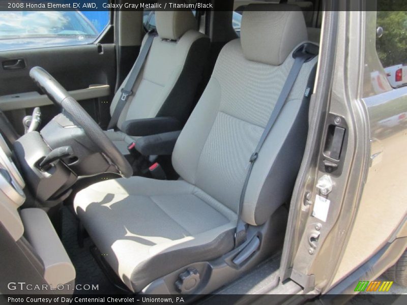 Galaxy Gray Metallic / Titanium/Black 2008 Honda Element EX AWD