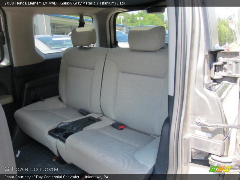 Galaxy Gray Metallic / Titanium/Black 2008 Honda Element EX AWD