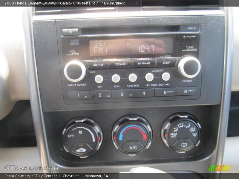 Galaxy Gray Metallic / Titanium/Black 2008 Honda Element EX AWD