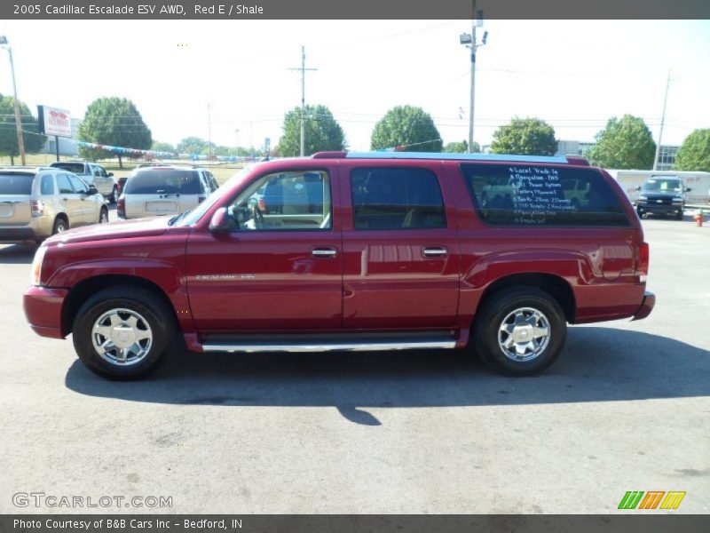 Red E / Shale 2005 Cadillac Escalade ESV AWD