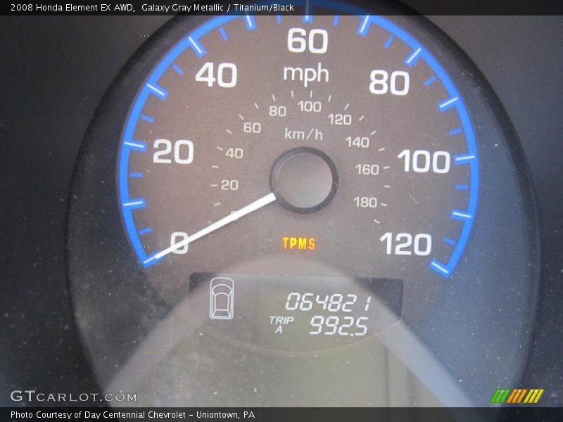 Galaxy Gray Metallic / Titanium/Black 2008 Honda Element EX AWD