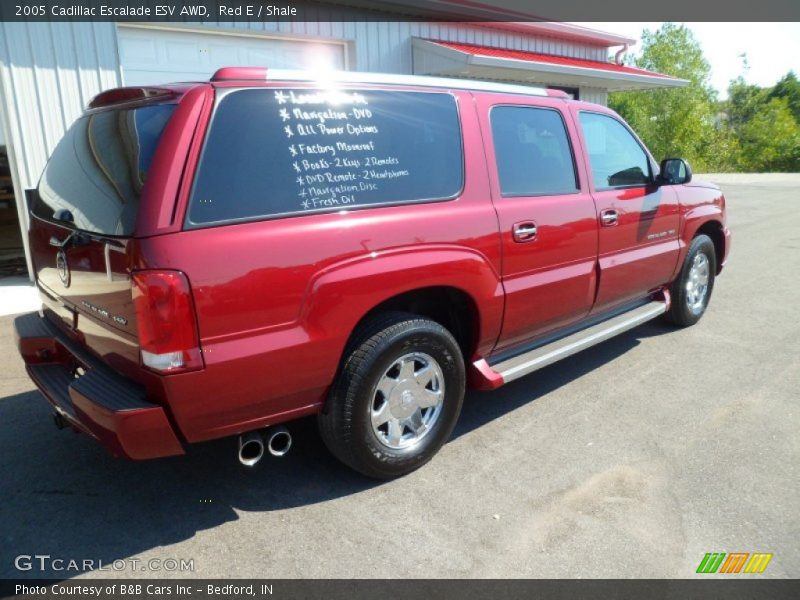 Red E / Shale 2005 Cadillac Escalade ESV AWD