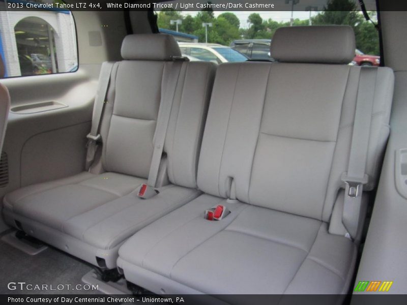 White Diamond Tricoat / Light Cashmere/Dark Cashmere 2013 Chevrolet Tahoe LTZ 4x4