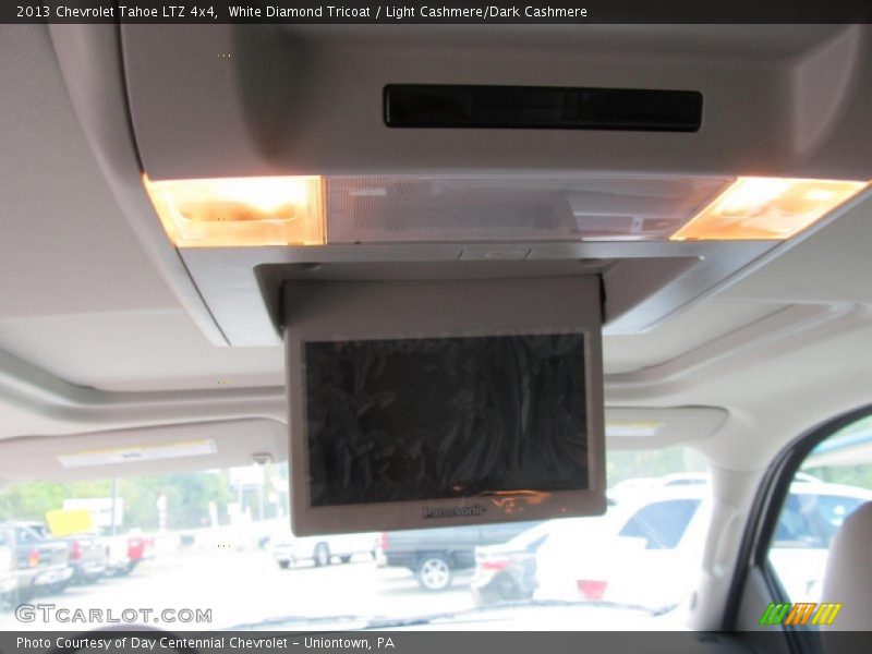 White Diamond Tricoat / Light Cashmere/Dark Cashmere 2013 Chevrolet Tahoe LTZ 4x4