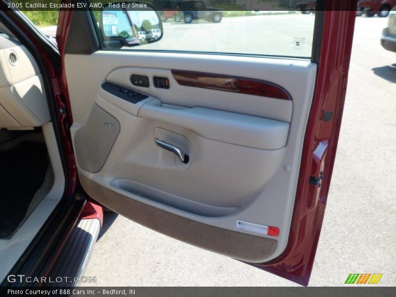 Red E / Shale 2005 Cadillac Escalade ESV AWD