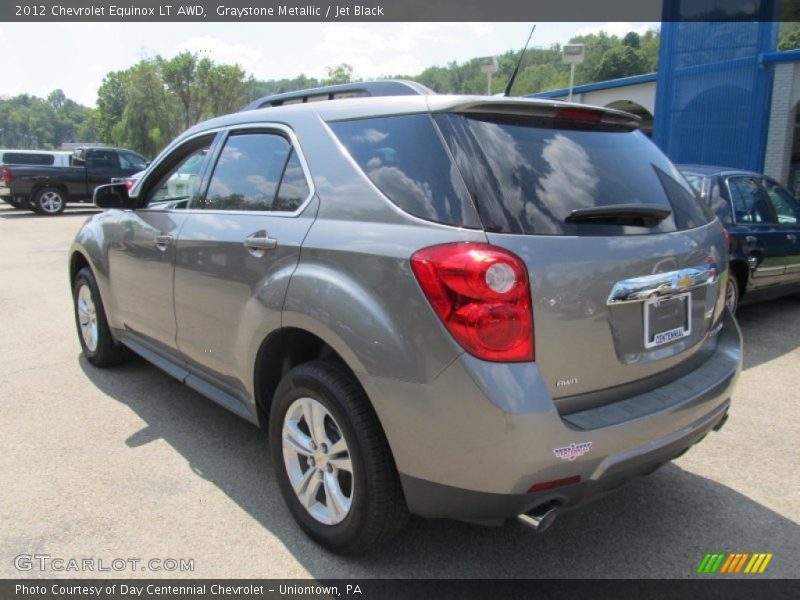 Graystone Metallic / Jet Black 2012 Chevrolet Equinox LT AWD