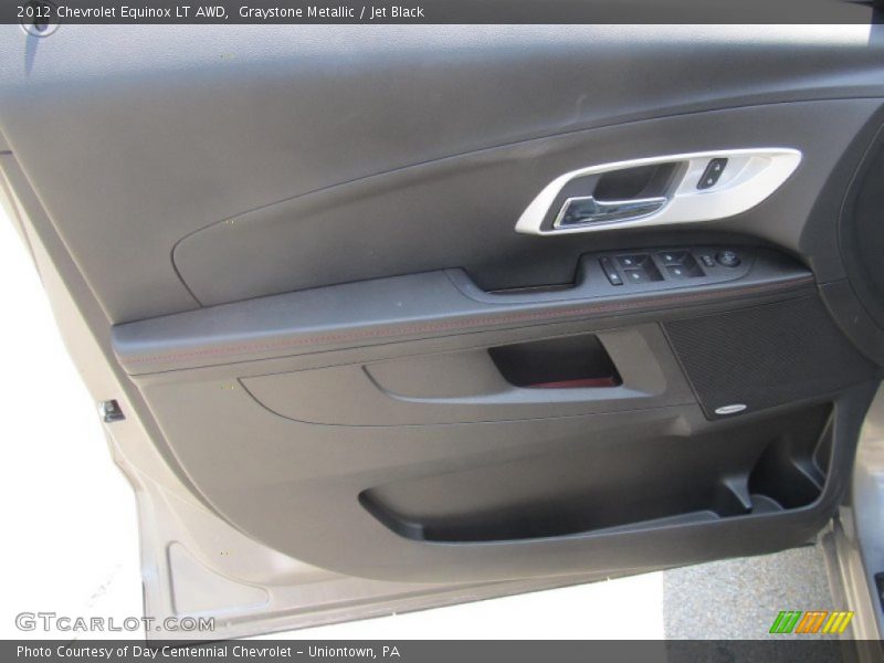 Graystone Metallic / Jet Black 2012 Chevrolet Equinox LT AWD