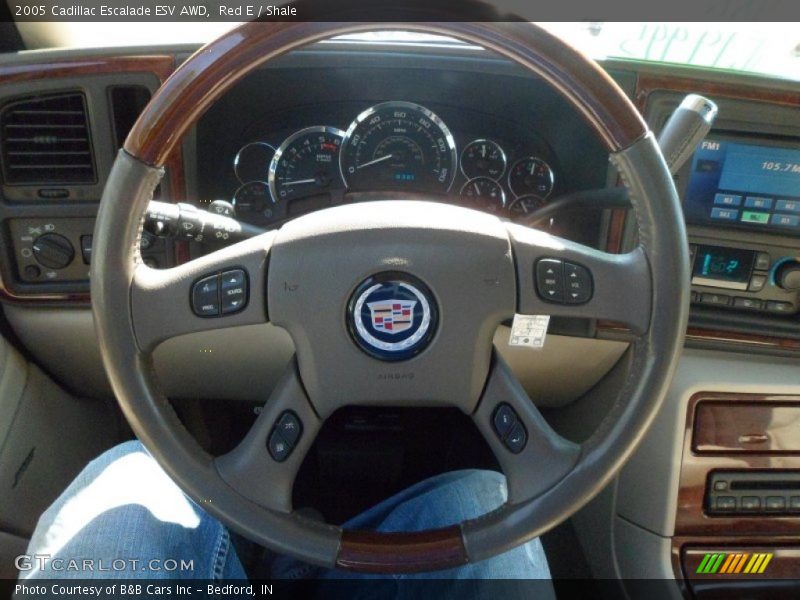 Red E / Shale 2005 Cadillac Escalade ESV AWD