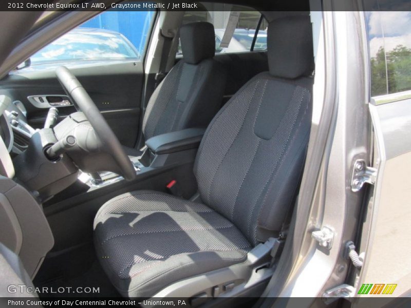 Graystone Metallic / Jet Black 2012 Chevrolet Equinox LT AWD