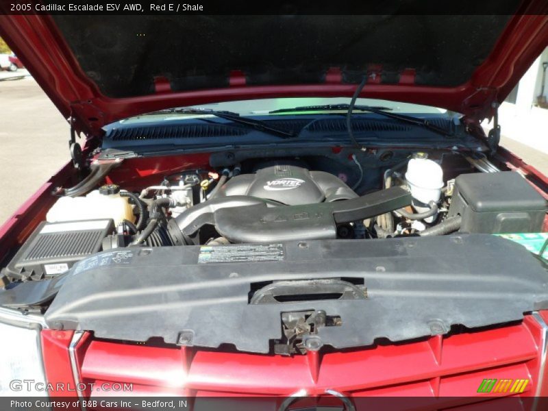 Red E / Shale 2005 Cadillac Escalade ESV AWD