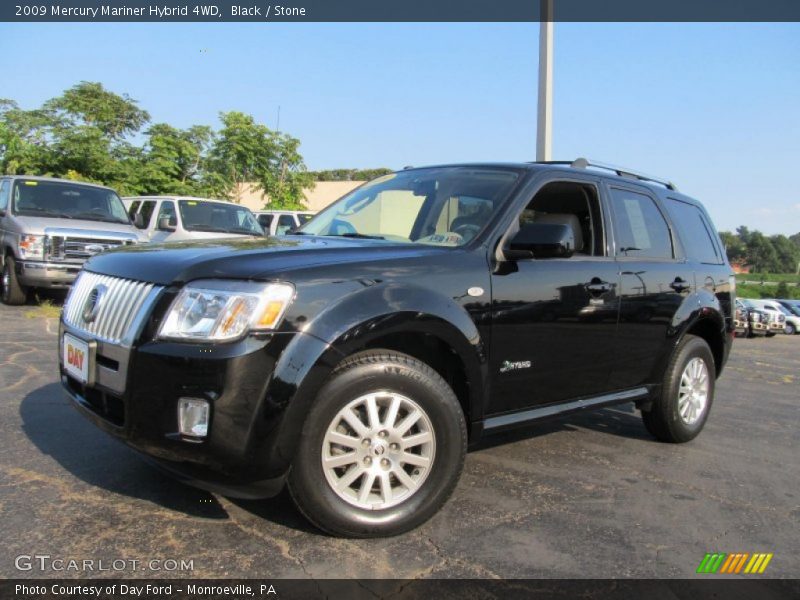 Black / Stone 2009 Mercury Mariner Hybrid 4WD