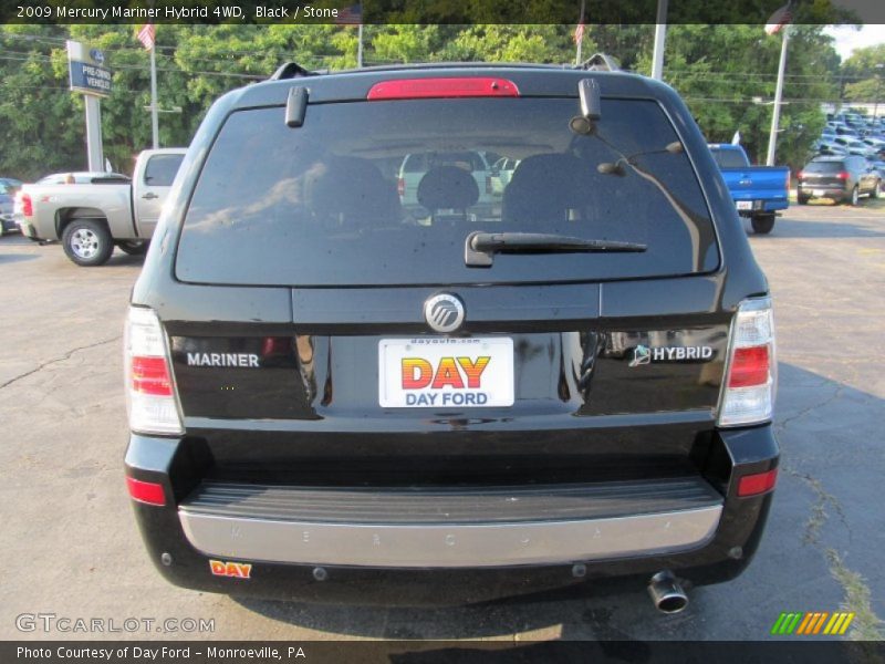 Black / Stone 2009 Mercury Mariner Hybrid 4WD