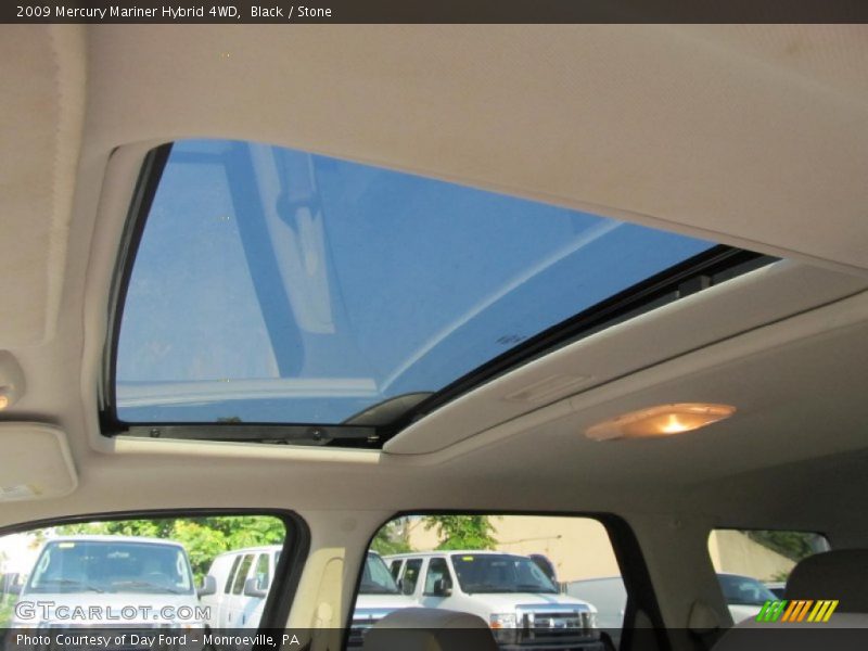 Black / Stone 2009 Mercury Mariner Hybrid 4WD
