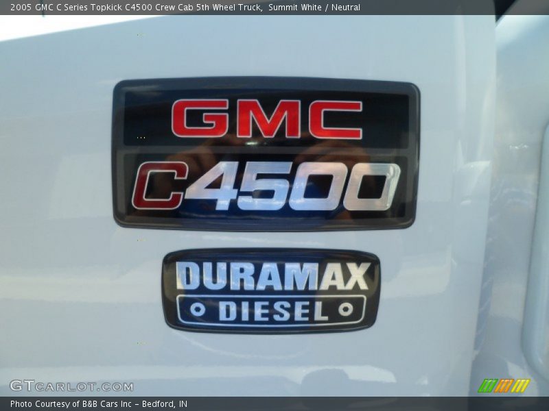  2005 C Series Topkick C4500 Crew Cab 5th Wheel Truck Logo