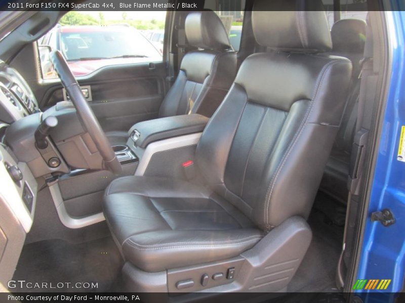 Front Seat of 2011 F150 FX4 SuperCab 4x4