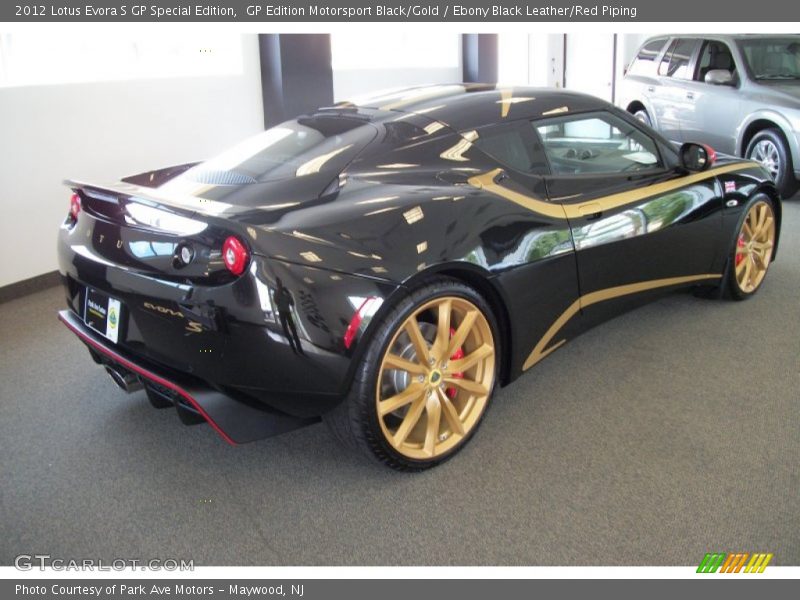  2012 Evora S GP Special Edition GP Edition Motorsport Black/Gold