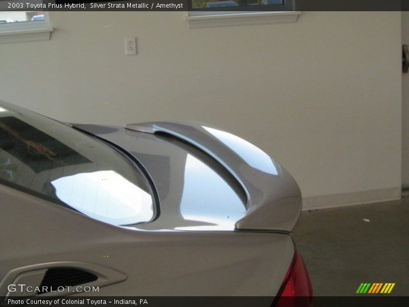 Silver Strata Metallic / Amethyst 2003 Toyota Prius Hybrid