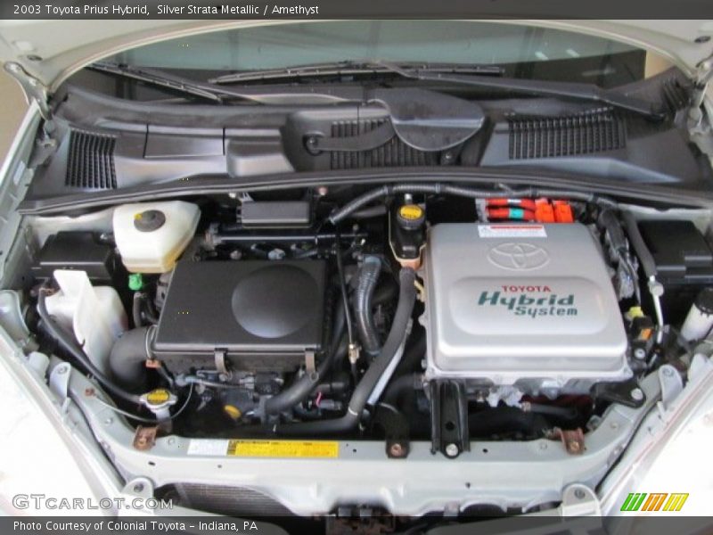  2003 Prius Hybrid Engine - 1.5 Liter DOHC 16-Valve VVT-i 4 Cylinder Gasoline/Electric Hybrid